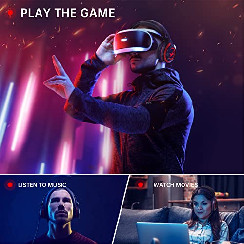 E-YEEGER Casque de jeu PS4 avec son-5