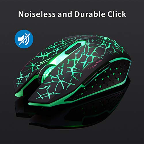 Souris de jeu sans fil TENMOS K6
