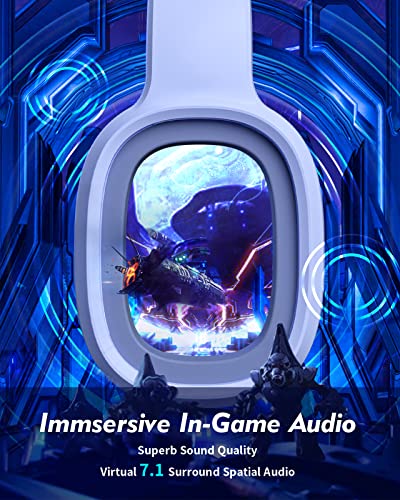 Jeecoo G80 Casque de jeu sans fil-3