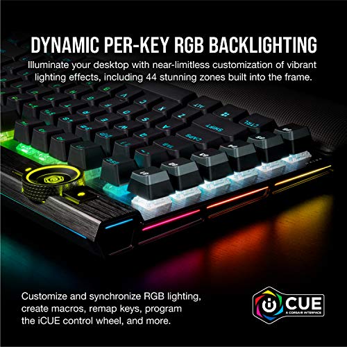 Clavier de jeu optique-mécanique Corsair K100 RGB-5