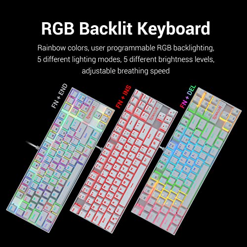 Redragon K552 Clavier de jeu mécanique RVB-3