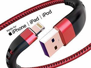 Apple MFi Certified Lot de 3 chargeurs