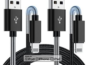 Lot de 2 câbles de charge pour