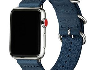 Bracelets en cuir vintage compatibles avec Apple