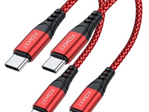 JXMOX Câble court USB C vers USB