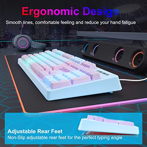 Clavier de jeu filaire USB avec rétroéclairage-5