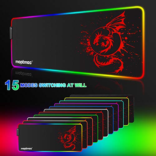 Tapis de souris de jeu RGB Anime-5