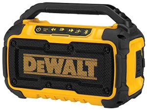 Haut-parleur Bluetooth DEWALT 20V MAX* pour chantier