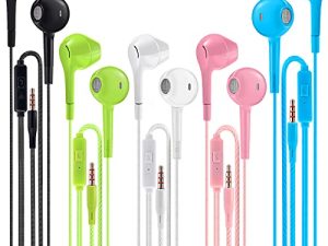 Écouteurs avec microphone Lot de 5