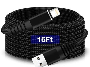 Câble de charge iPhone [Certifié Apple MFi]