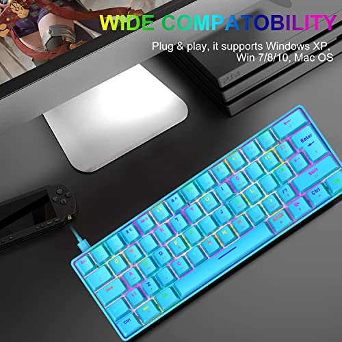 Clavier Gaming Mécanique 60% Compact Type C-5