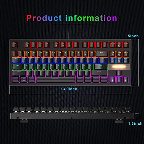 Anivia True Clavier de jeu mécanique