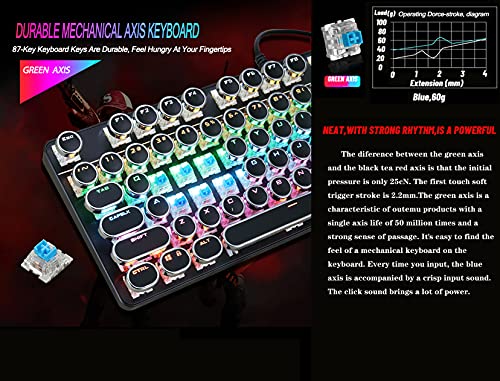 YSCP Clavier de jeu mécanique de style-5