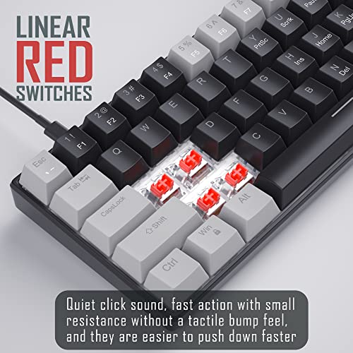 Clavier de jeu mécanique 60 %