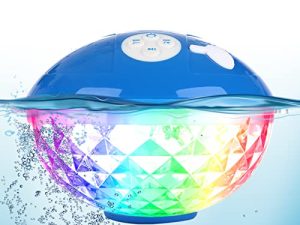 Haut-parleur de piscine Bluetooth flottant