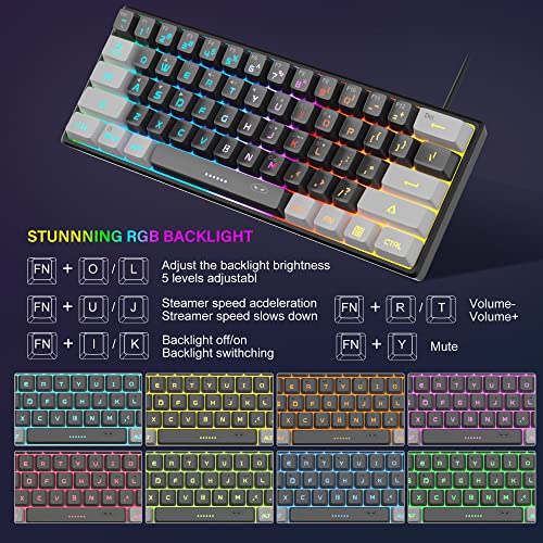 MageGee Mini clavier de jeu 60 %