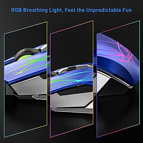 RIIKUNTEK Souris de jeu sans fil