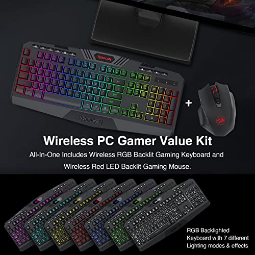 Combo clavier et souris de jeu sans-5