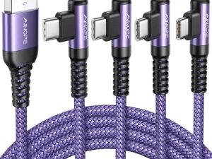 Lot de 4 [10/6.6/3.3/3.3ft] Câble USB C