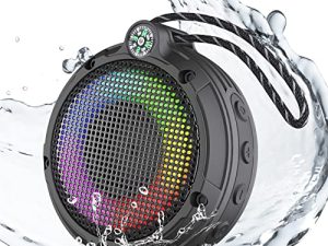 Ortizan Haut-parleur de douche Bluetooth