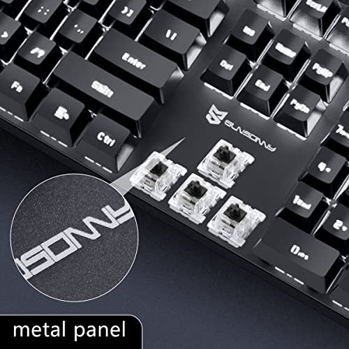 Merdia Clavier Mécanique Clavier Gaming avec Interrupteur-3