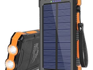 Chargeur solaire 30 000 mAh Banque d'alimentation