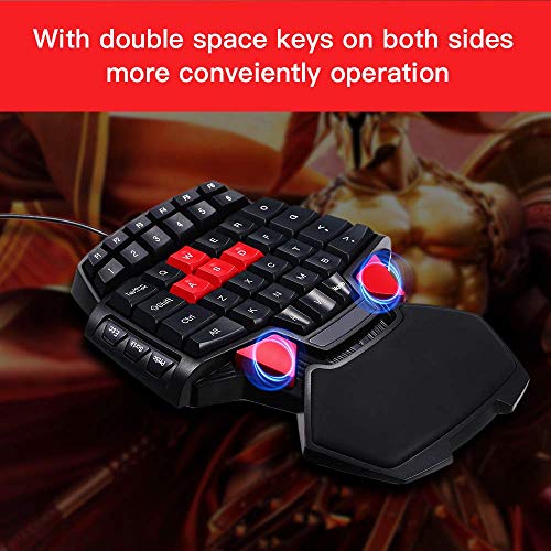 Womnord Clavier de jeu à une main-5