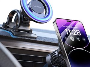 LISEN Compatible avec MagSafe Support de voiture