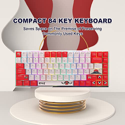 COSTOM XVX M84 Clavier mécanique sans fil-5