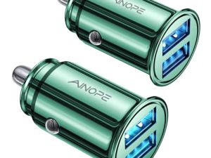 AINOPE Lot de 2 mini chargeurs de