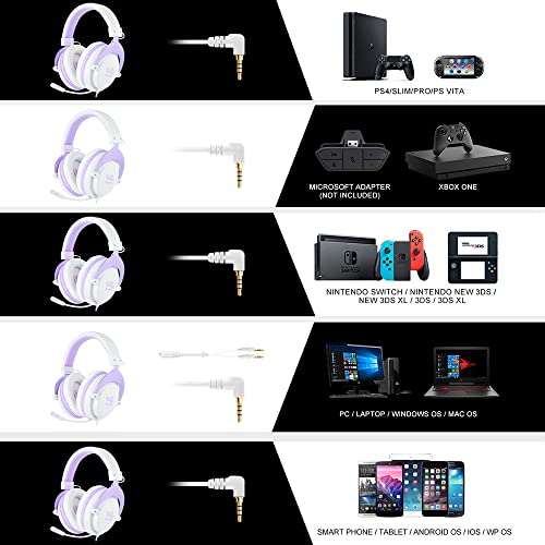 SADES MPOWER Casque de jeu stéréo pour-5