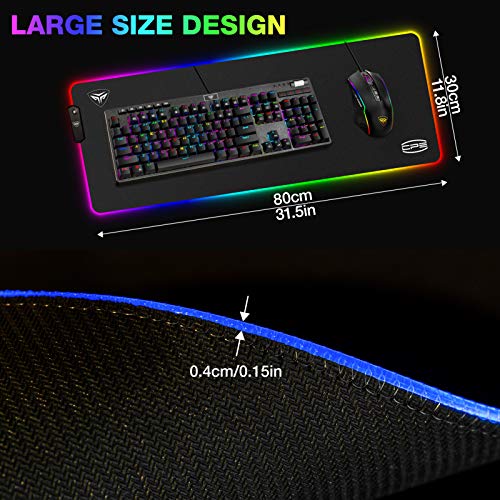 Tapis de souris de jeu CP3 RGB-5