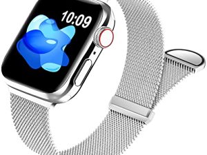 Sunnywoo Bracelet en acier inoxydable en métal
