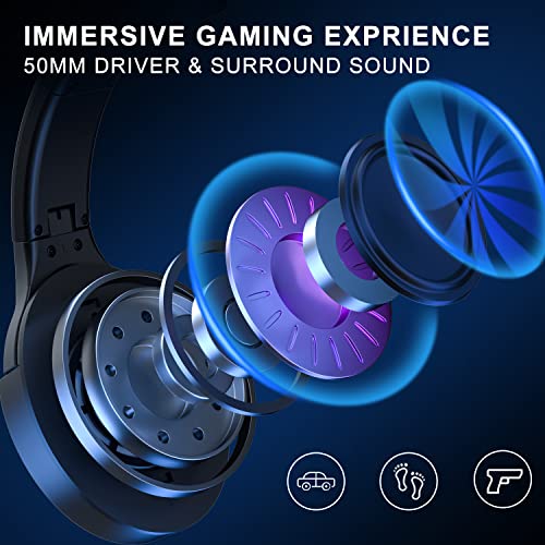 Casque de jeu PS5 avec microphone