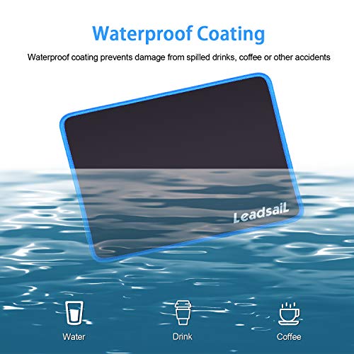 Tapis de souris LeadsaiL avec bord cousu