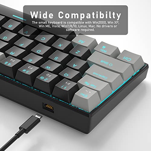 Clavier de jeu mécanique 60 %