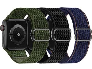 Swhatty Bracelets en nylon extensibles pour Apple