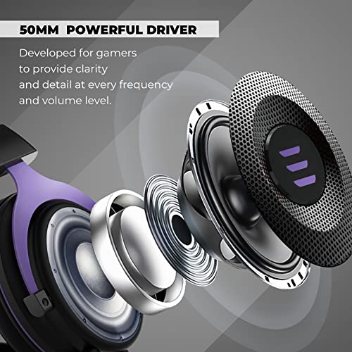 EKSA E900 Casque de jeu avec microphone-4