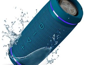 TREBLAB HD77 Blue - Haut-parleur portable Bluetooth