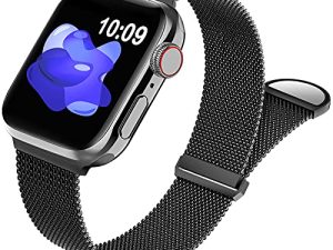 Sunnywoo Bracelet magnétique en métal compatible avec