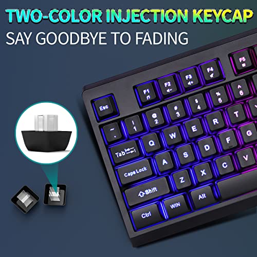 ZJFKSDYX L104 Clavier de jeu sans fil