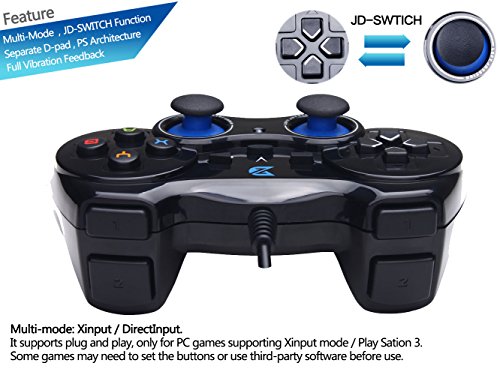 Manette de jeu filaire USB ZD-V+ pour-3