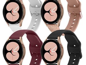 Lot de 4 bracelets compatibles avec Samsung