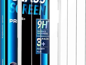 Mkeke Lot de 3 films de protection