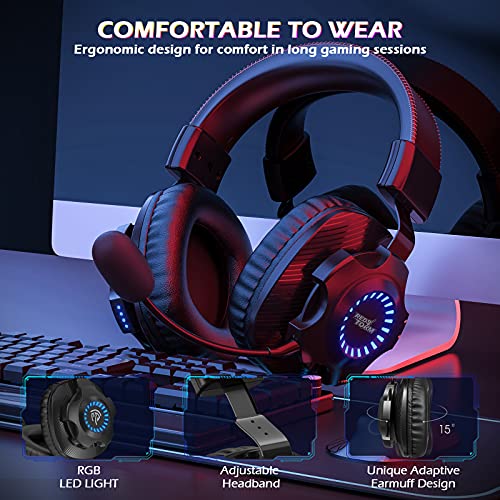 Casque de jeu sans fil EasySMX 2.4G-5