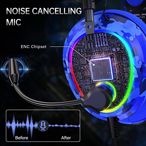 Tatybo 7.1 Casque de jeu pour PC-3