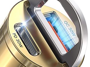 Adaptateur de chargeur de voiture USB C
