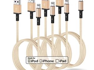 Lot de 4 câbles de charge pour