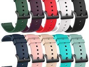 Chofit Lot de 10 bracelets en silicone