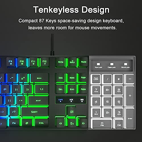 MFTEK Ensemble clavier et souris de jeu-5